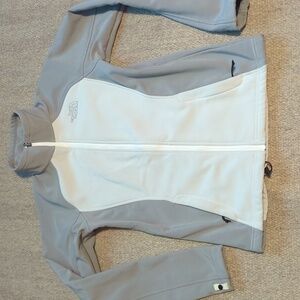 Women's the north face jacket size small White/Grey